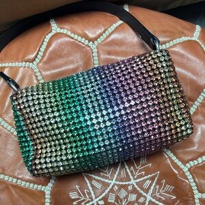 Multicolor Rhinestone Women Bag